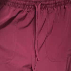 Women's Stylish Pants in Burgundy